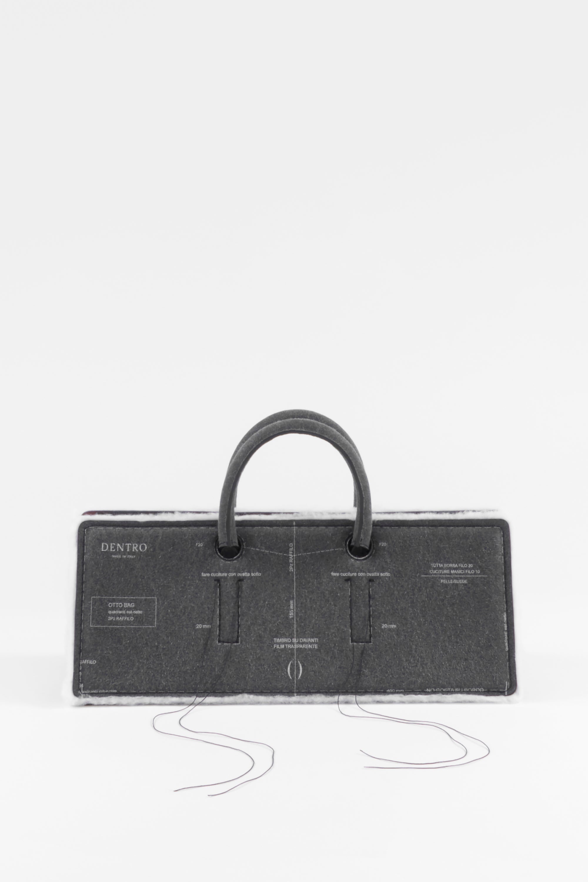 Otto Paper Black Handbag