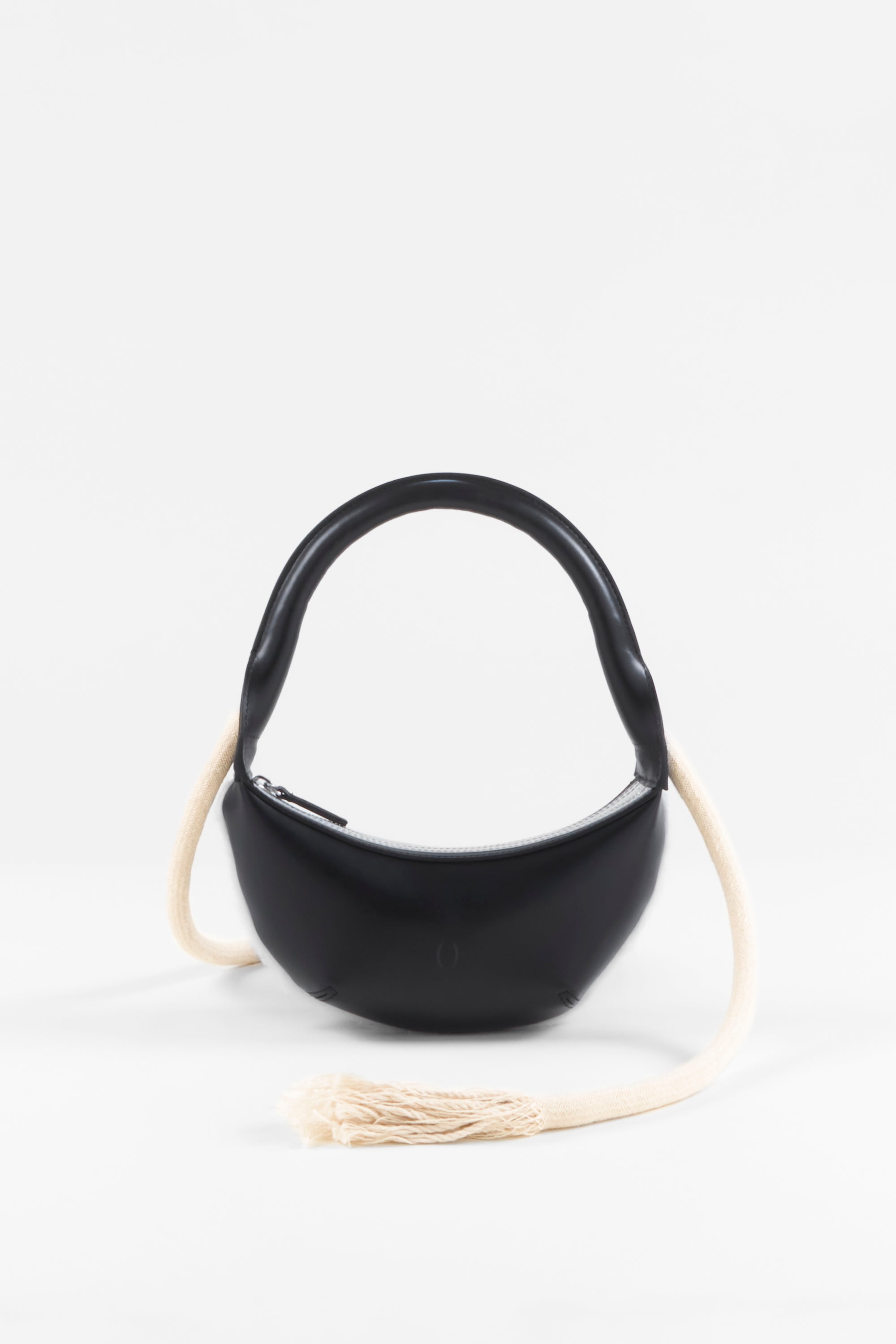 Inni Black Mini Hobo Bag