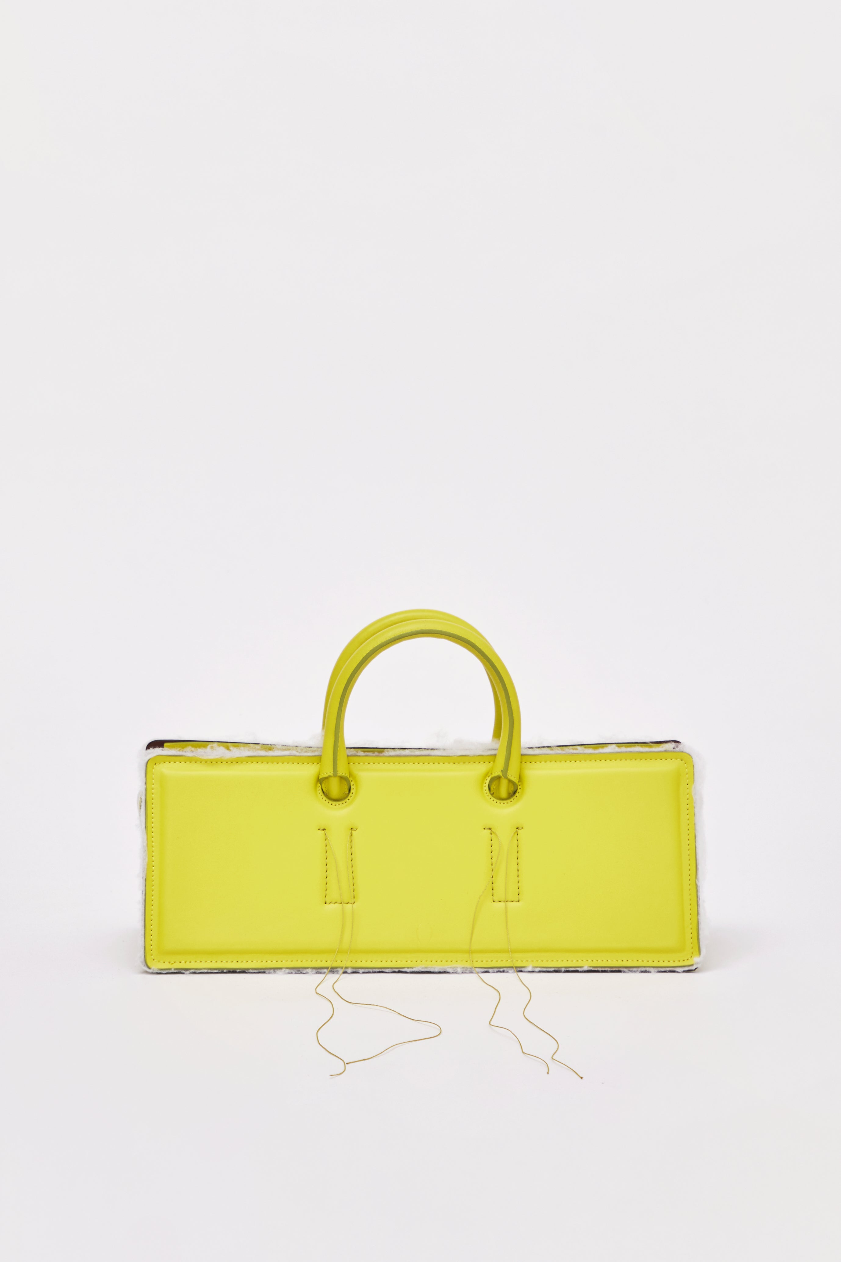 Otto Lime Yellow Handbag