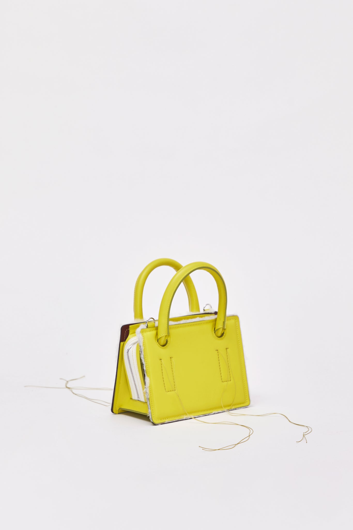 Mini Otto Lime Yellow Handbag
